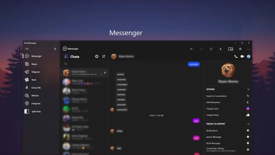 One Messenger - All your messages in one place! screenshot 1