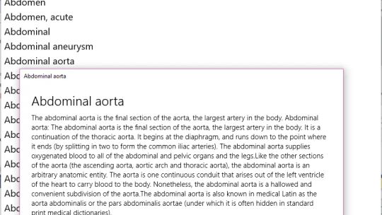 Offline Medical Dictionary screenshot 1