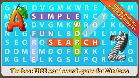 Simple Word Search screenshot 1
