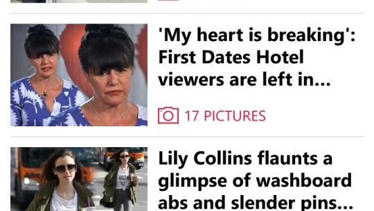 Daily Mail Online screenshot 5