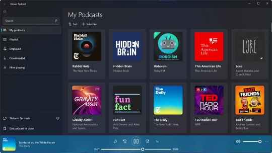 Grover Podcast screenshot 1