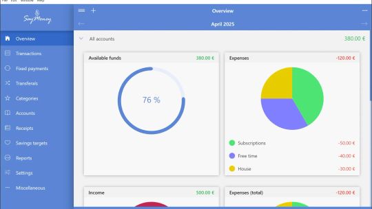 SayMoney Pro screenshot 1