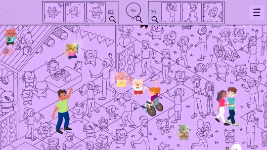 Мяу-моменты: Праздник Музыки и Книг - Meow Moments: Celebrating Beats & Books screenshot 1