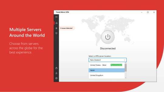 Trend Micro VPN screenshot 5
