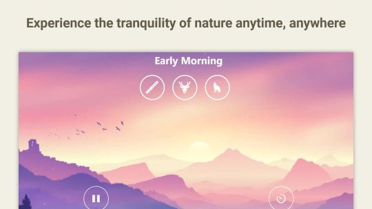 Sonidos de la naturaleza tranquilos screenshot 1