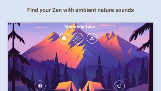 Sonidos de la naturaleza tranquilos screenshot 2