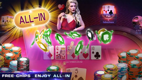 Poker Master - Техасский Холдем Покер, Рулетка, Блэкджек, Баккара, Омаха, Игровой автомат, Тин Патти screenshot 1
