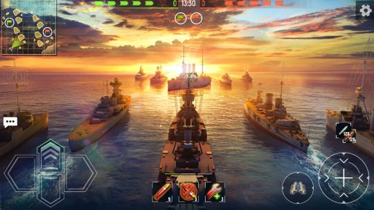 Navy War:Бойові Кораблі Онлайн screenshot 3