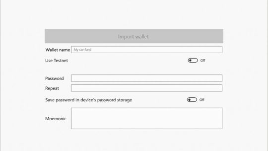MyBitcoinWallet screenshot 4