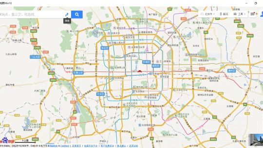 百度地图Win10 screenshot 1
