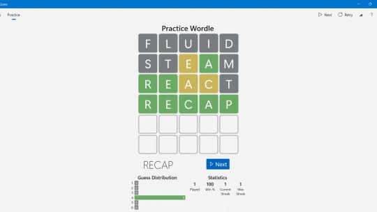 WordGuess screenshot 2