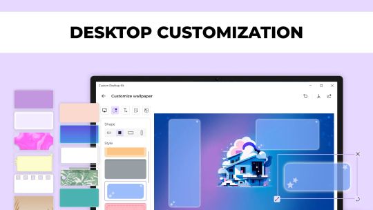 Custom Desktop Kit - Aesthetic themes & wallpapers screenshot 1
