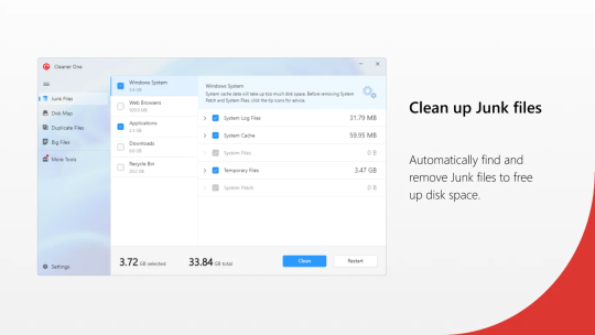 Cleaner One - Free PC Cleaner & Optimizer screenshot 2