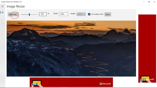 Image Resizer for Windows 10 screenshot 1