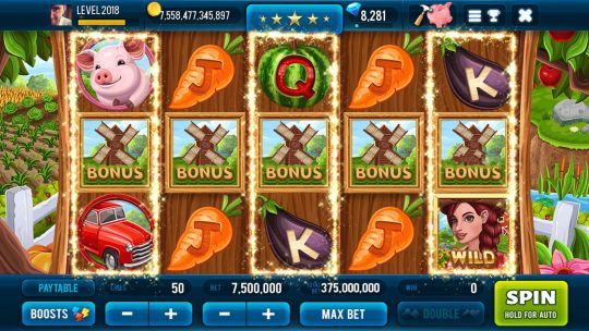 Farm & Gold Slot Machine screenshot 2