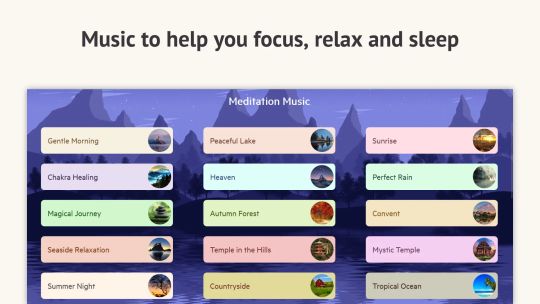 Música de meditación screenshot 1