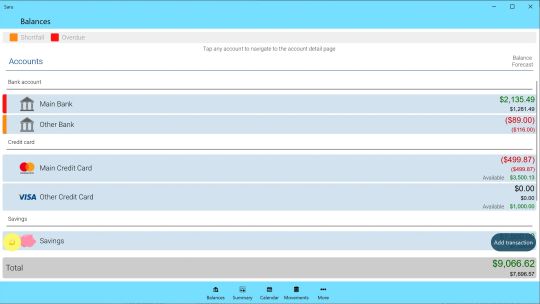 Saru - Money and expenses screenshot 2