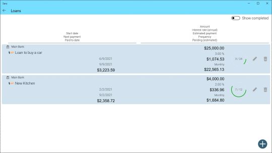 Saru - Money and expenses screenshot 5