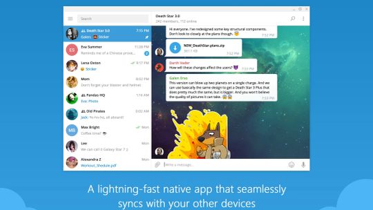 Telegram Desktop screenshot 2