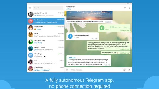 Telegram Desktop screenshot 3