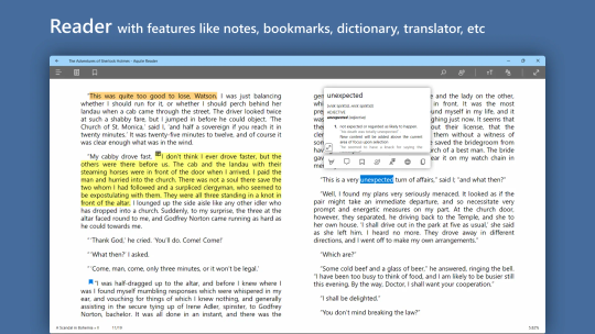 Aquile Reader - Epub Pdf - Modern ebook reader screenshot 1