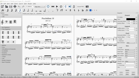 MuseScore 3 screenshot 1