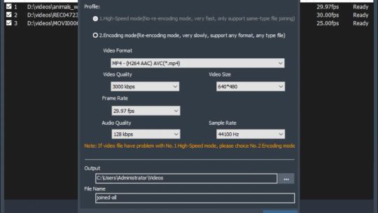 Free Video Cutter Joiner screenshot 4
