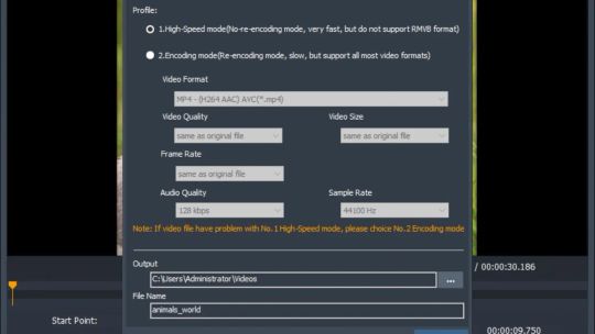 Free Video Cutter Joiner screenshot 5