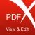 PDF X: PDF Editor & PDF Reader