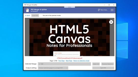 PDF Merger & Splitter screenshot 2