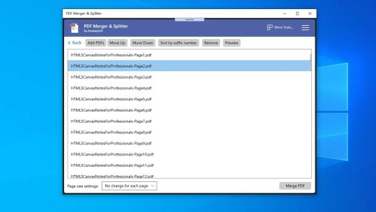 PDF Merger & Splitter screenshot 3