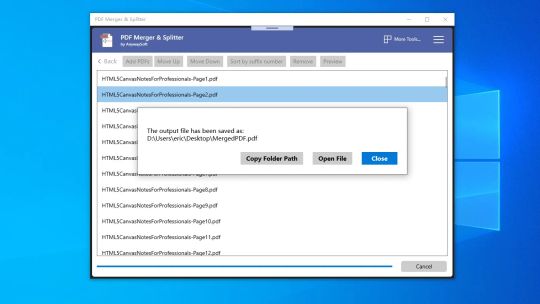 PDF Merger & Splitter screenshot 5