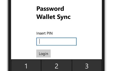 Password Wallet Sync screenshot 3