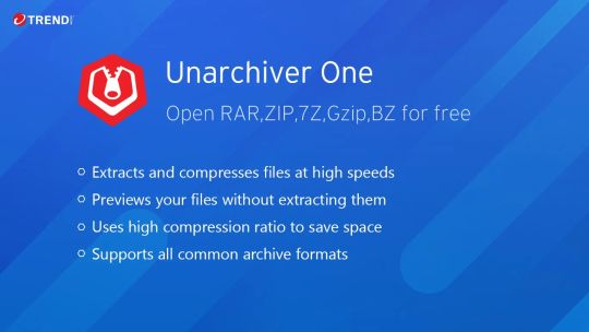 Unarchiver One RAR & ZIP File Manager screenshot 1