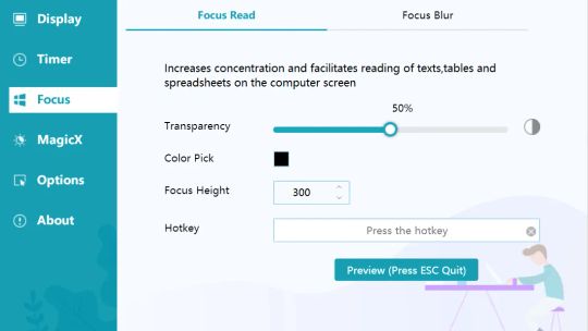 CareUEyes - Blue light filter, Brightness control,Screen dimmer screenshot 2