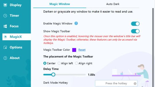 CareUEyes - Blue light filter, Brightness control,Screen dimmer screenshot 3