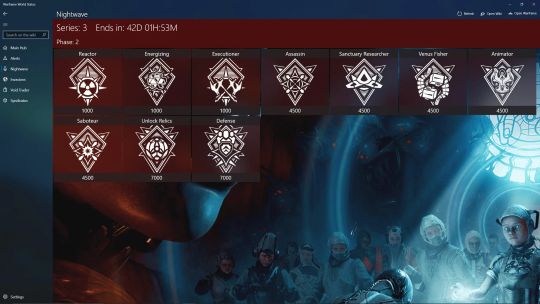 Warframe World Status screenshot 5