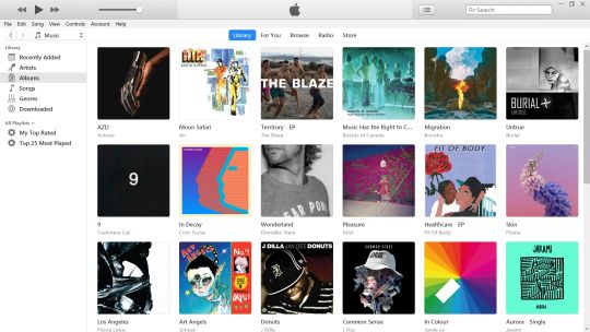 iTunes screenshot 1