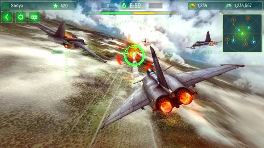 Wings of War: Сучасний літак screenshot 3