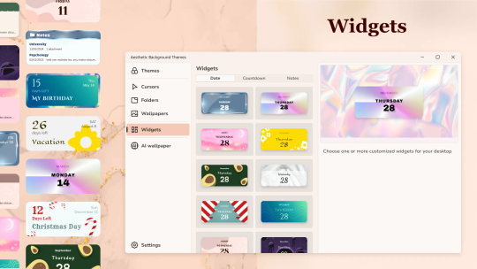 Aesthetic Desktop Themes - HD Wallpapers & Widgets screenshot 5