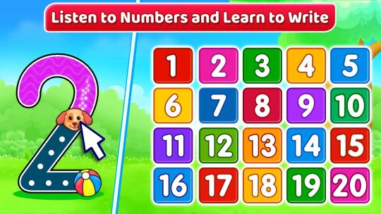 «Цифры 123» – счет и обведение фигур screenshot 4