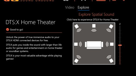 DTS Sound Unbound screenshot 2