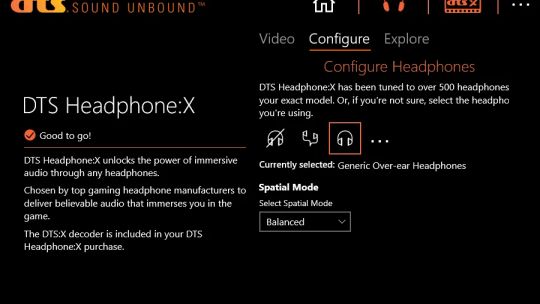 DTS Sound Unbound screenshot 4