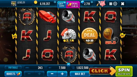 Speed Rush Las Vegas Slot screenshot 1