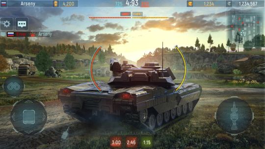 Modern Tanks: Ігри бойові танки screenshot 2