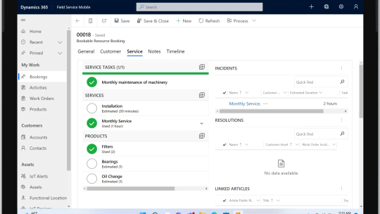 Dynamics 365 Field Service screenshot 4