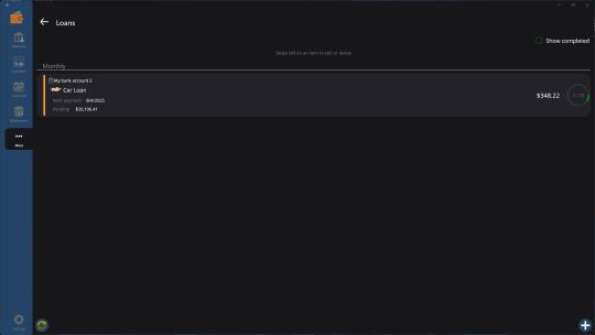 Мои счета и расходы screenshot 5