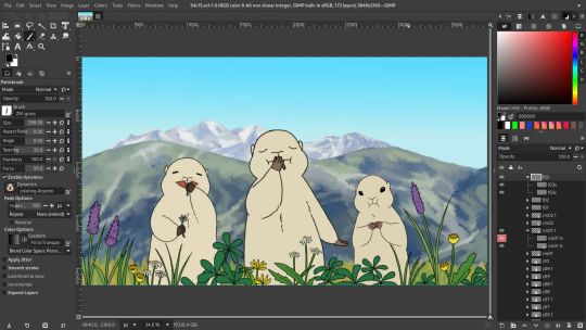 GIMP screenshot 2