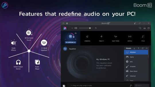 Boom 3D: Audio Enhancer, Equalizer & Bass screenshot 3