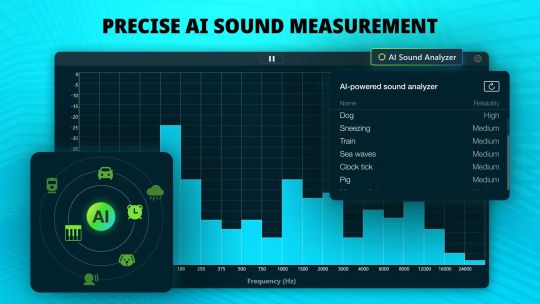 Spectrum Analyzer - Sound Wave Graph screenshot 3